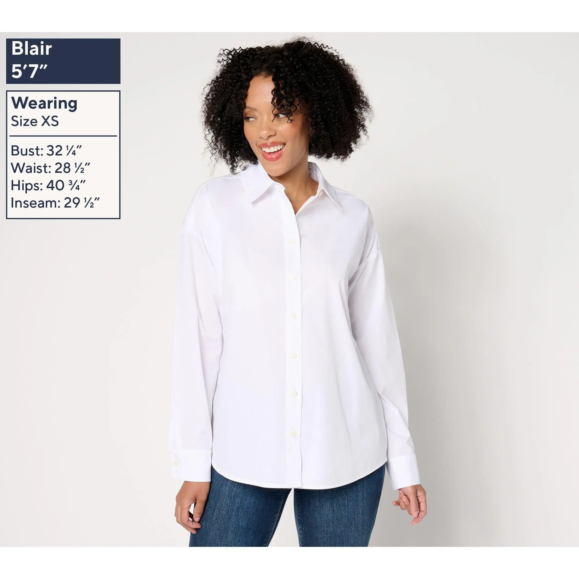 Attitudes by Renee Button Front Shirt with Sequins