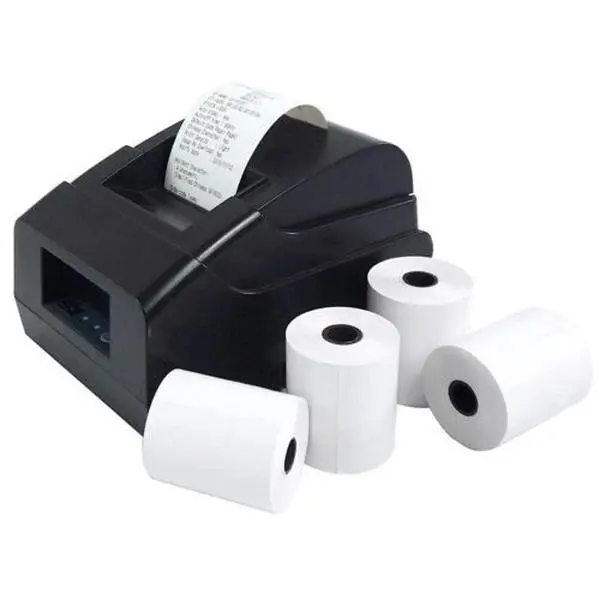 Thermal Receipt Paper Rolls Pack - 3 1/8x230 Size Standard Type, Compatible with POS Printers for Retail Users, Cash Register POS Paper, 3X230 Size