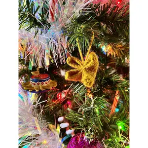 Crab Rangoon Christmas Tree Ornament - Handmade Ornament