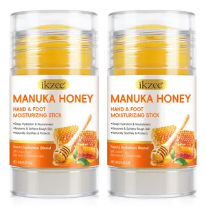 ikzee Manuka Honey Hand and Foot Care Sticks 40g/2 pieces, made from high-quality Manuka honey extract, are specifically designed for rough, cracked and flaking foot skin, and for skin moisturizing Foot Care Product