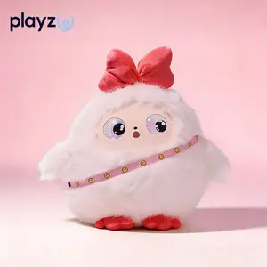 playzuu AI Smart Plush Toy with ChatGPT - Multilingual Emotional AI Companion Plush Toy, Interactive Learning Assistant & Memory Trainer for Kids, Parental Control App with Chat Summary