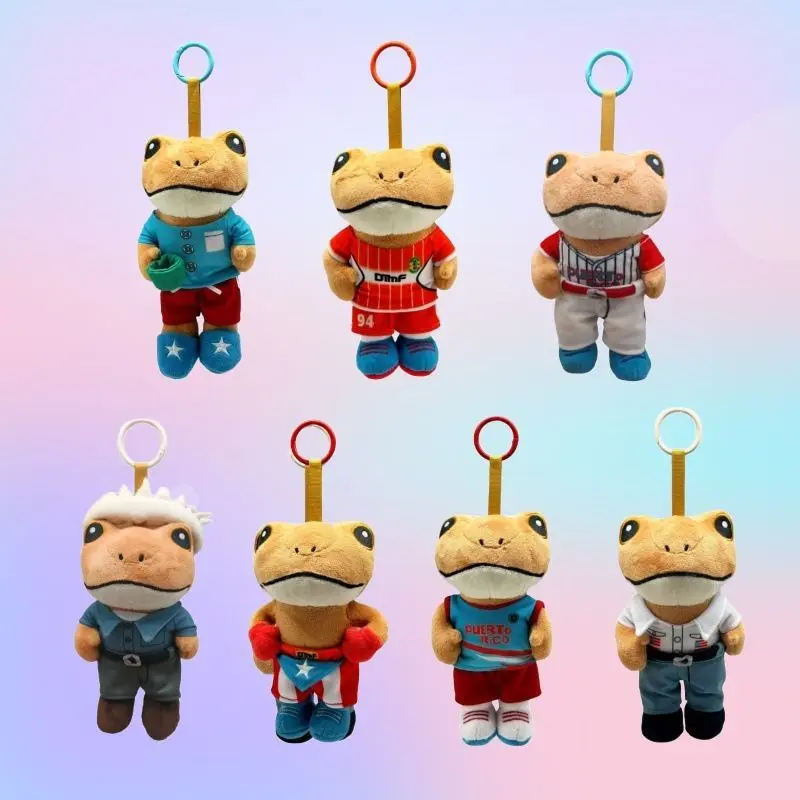 Frog Plush El Sapo Concho Soft Game Inspired Stuffed Toy in Various Outfits Perfect Gift for Gamers Unique Accessories, Cuddly Stuffed Animals, Soft Adorable Stuffed