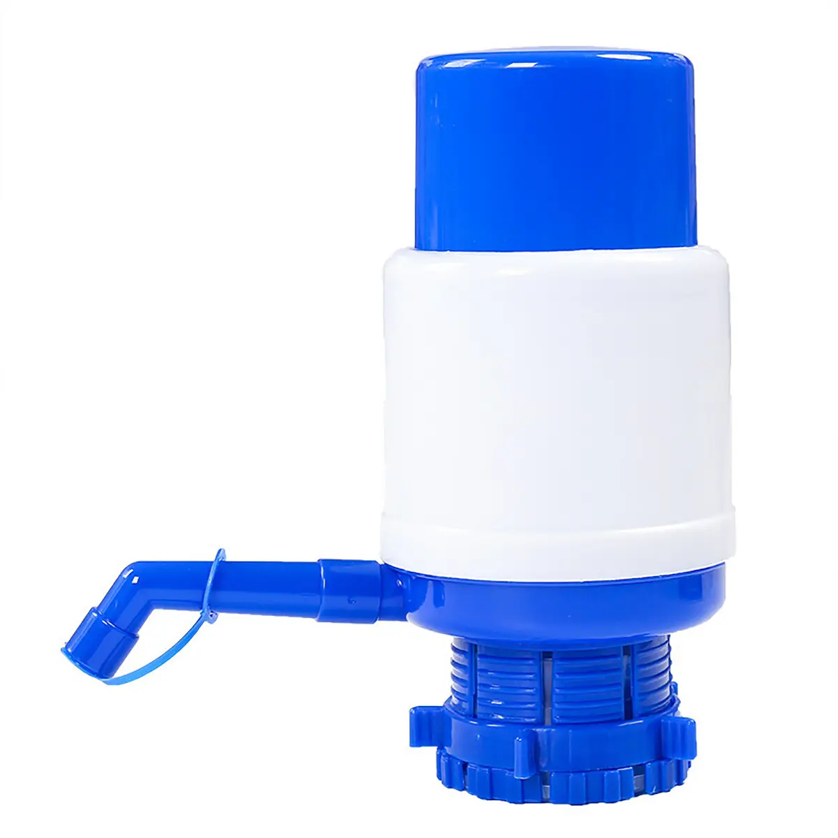 Manual Hand Pressure Vacuum Pump Dispenser, Compact Small Portable Outdoor Water Bottle Dispenser for Water Jugs, Drinking Fountains, Portable Dispenser