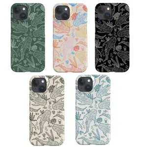 Whale Shark Ocean Doodle Phone Case – Vibrant Jellyfish, Coral & Sea Life Mermaidcore & Oceancore Aesthetic | Tough Magsafe Protective Cover | Compatible With iPhone 11–17