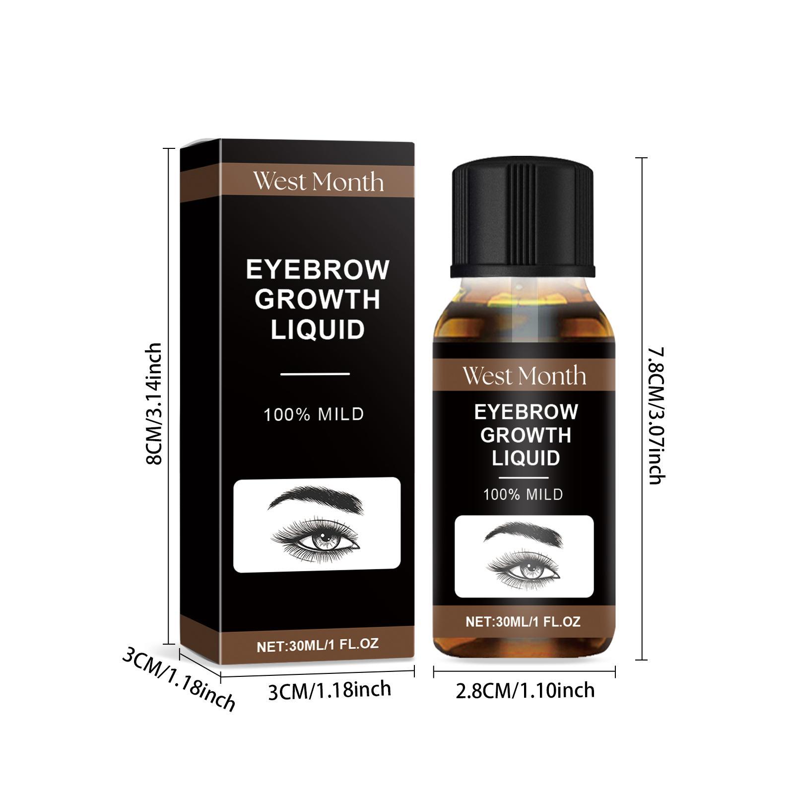 Eyebrow Care Essential Oil, Gentle Moisturizing Brow Root Sweet Natural Beauty Care Solution