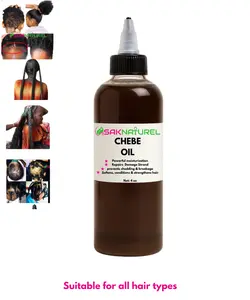CHEBE HAIR GREASE Rosemary Fenugreek Hair Growth oil - Long Hair - Thick Hair - Fast Hair Growth - Ayurverdic Hair growth oil - Rosemary Hair Oil - Hibiscus Hair growth oil - Indian Hair Growth oil - Chebe Hair Growth Oil Edge Growth Grease- Hair & Edge