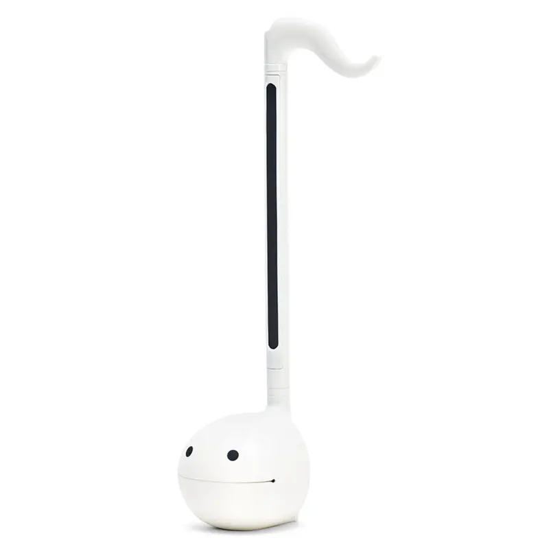 Otamatone Regular [White] - Japanese Musical Instrument Electronic Synthesizer - Maywa Denki Studio - Fun Gift for Children, Teens, & Adults