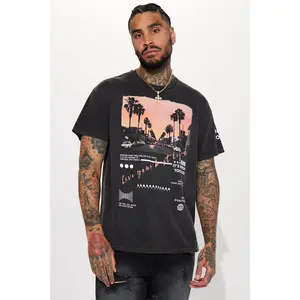 Never Too Late Short Sleeve Tee - Black