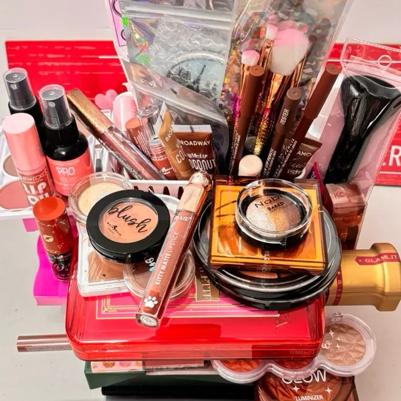 Mega Makeup Beauty Bundle Over 5 lbs of Assorted Makeup Products Cosmetics