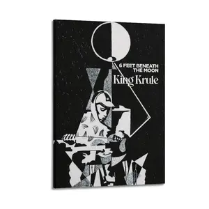 6 Feet Beneath The Moon-King Krule Modern Art Deco Painting Art Poster Wall Decoration Wall Poster Art Wall Rich Art Painting Corridor Art Painting Decoration