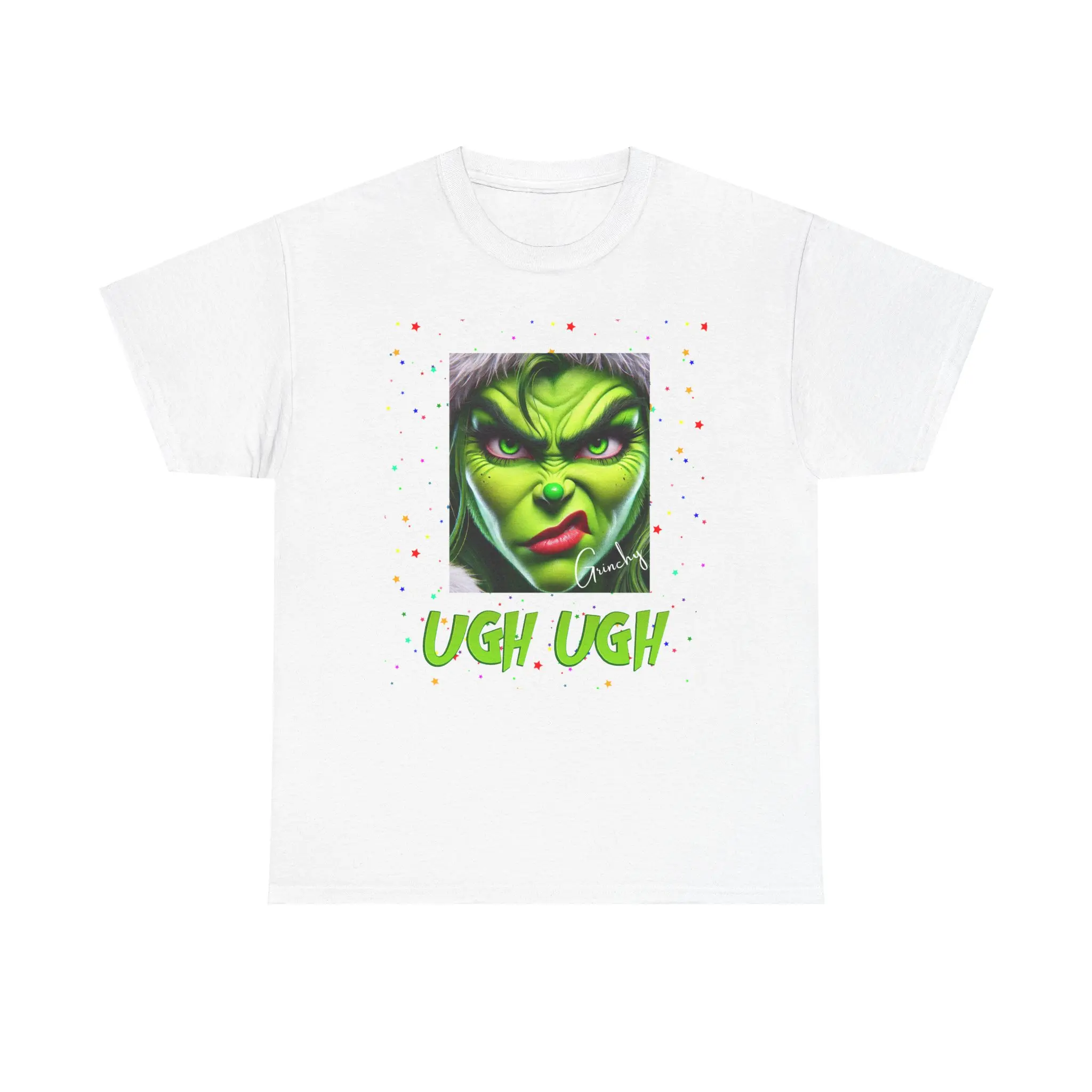 Grinchy Ugh Ugh T-Shirt, Christmas T-Shirt, Unisex T-Shirt, Grinchmas T-Shirt, Happy Christmas, Merry Christmas, Holiday T-Shirt