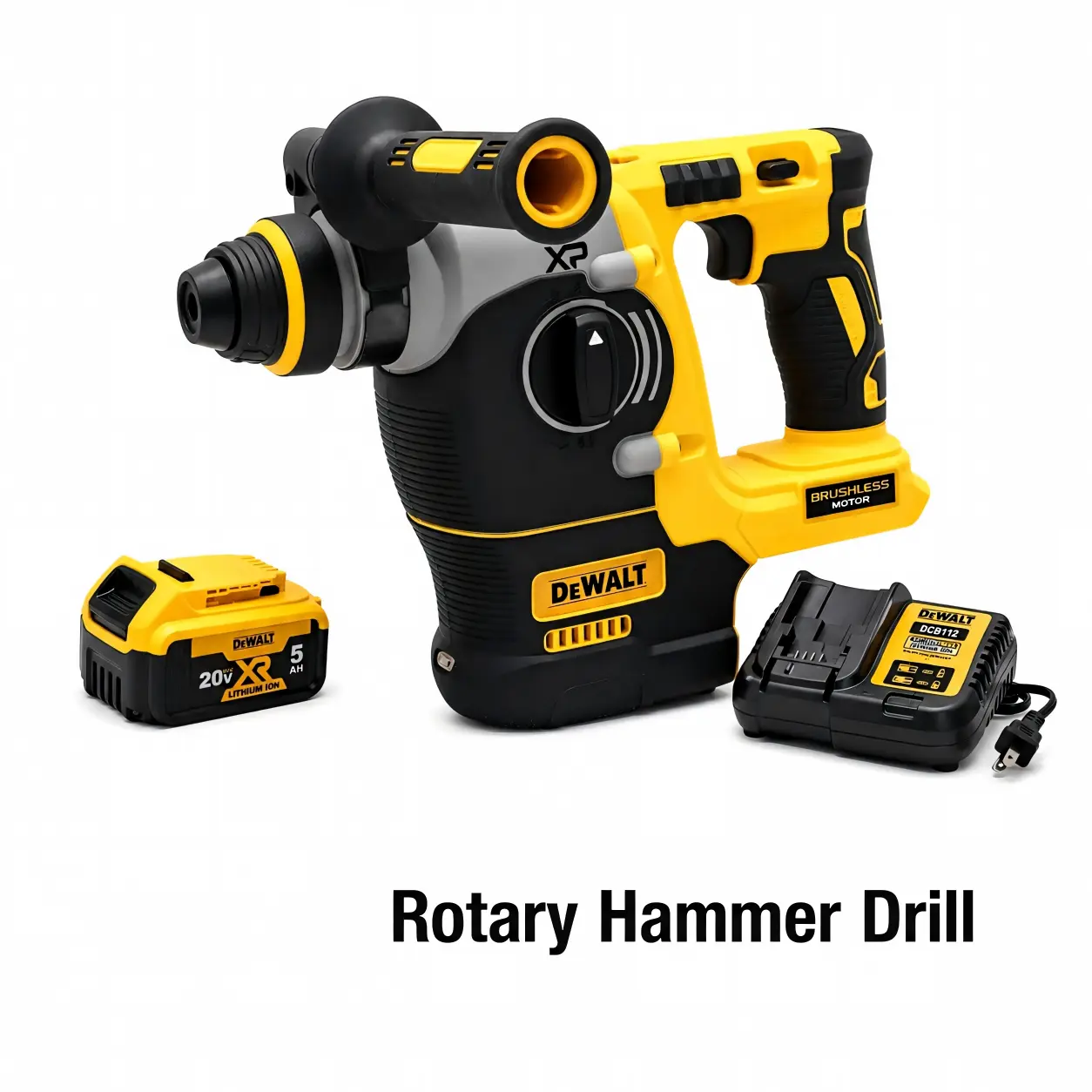 DEWALT DCH273 | 26mm Rotary Hammer | 950RPM & 3600i/min Impact | For Concrete & Masonry Drilling auto switch dual speed Heavy-Duty Tool Wall Holder Mount homedecor cordless high torque square drive