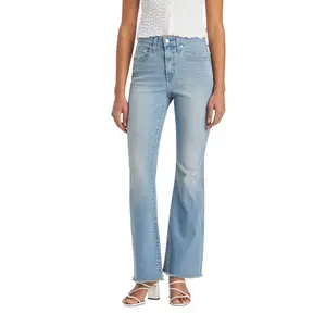Levi's Women's 726 High Rise Standard Fit Flare Leg Full Jeans Heavyweight
