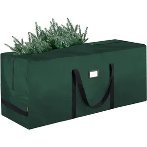 7.5/9 ft Extra Large Christmas Tree Storage Bag With Reinforced Handles and Dual Zippers for Wide Opening