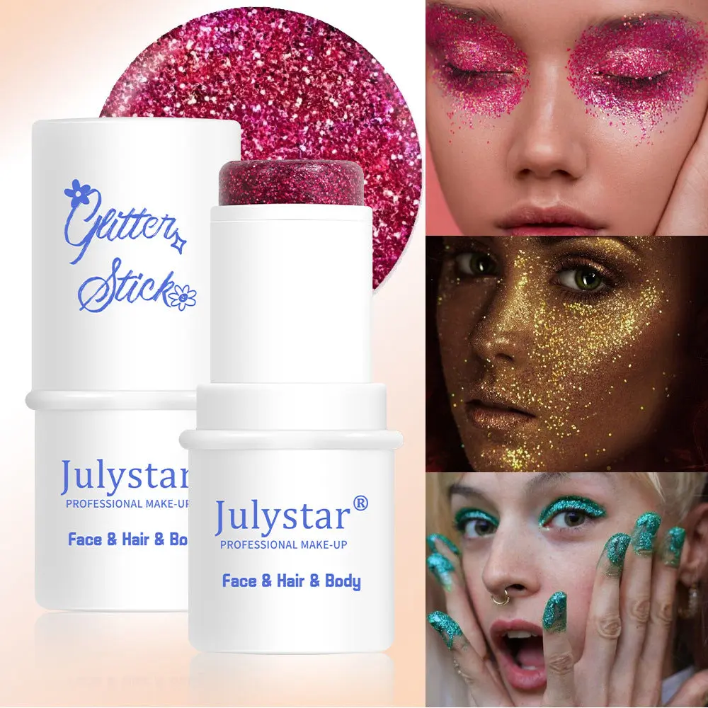 Glitter Sequin Eye Shadow – 8 Bold Colors