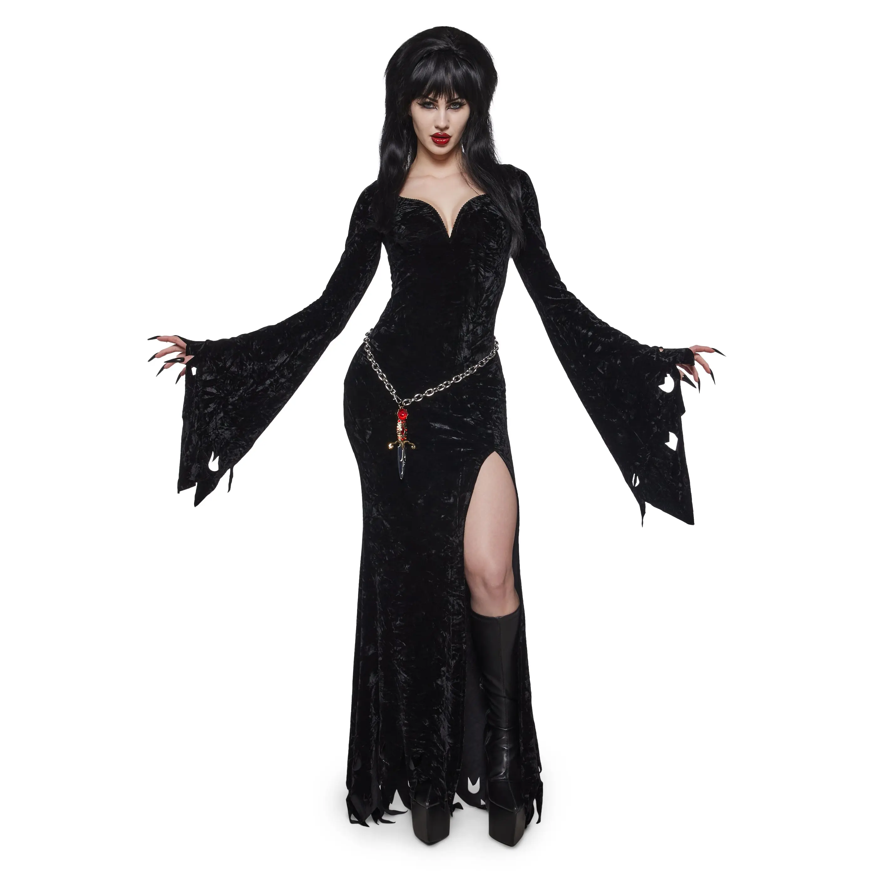 Dark Mistress Costume with Wig Dark Mistress Costume with Wig