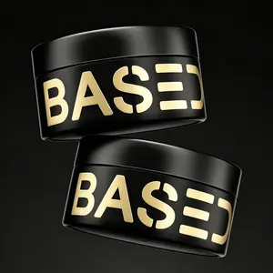 Based Bodyworks Pomade 3.04fl oz | Medium Hold & Medium Shine | Simple, Natural, Effective Texturizing, Frizz Control Styling Hair Care Based Hair Clay Gel Haircare