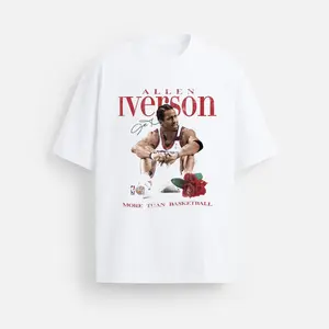 Allen Iverson Basketball T-Shirt |   Vintage 90s The Answer Graphic Tee |   More Than Basketball Legend Streetwear Top |   Unisex Casual Cotton Crewneck Short Sleeve Tee For Mens Womens Basketball Fans Gift