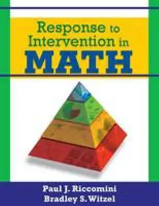 USED Book - Response to Intervention in Math by Riccomini, Paul J. (Paperback) - english