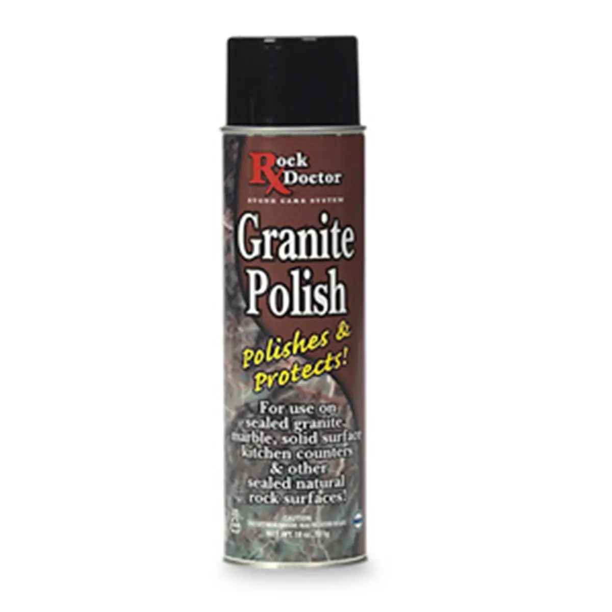212 MAIN ROCK DOCTOR 35105 Granite Polishing Agent - 18oz, Case of 6 Wax Home Cleaning Supplies, Kitchen Surface Household Cleaner, Enhances and Protects Granite Cleaning Products