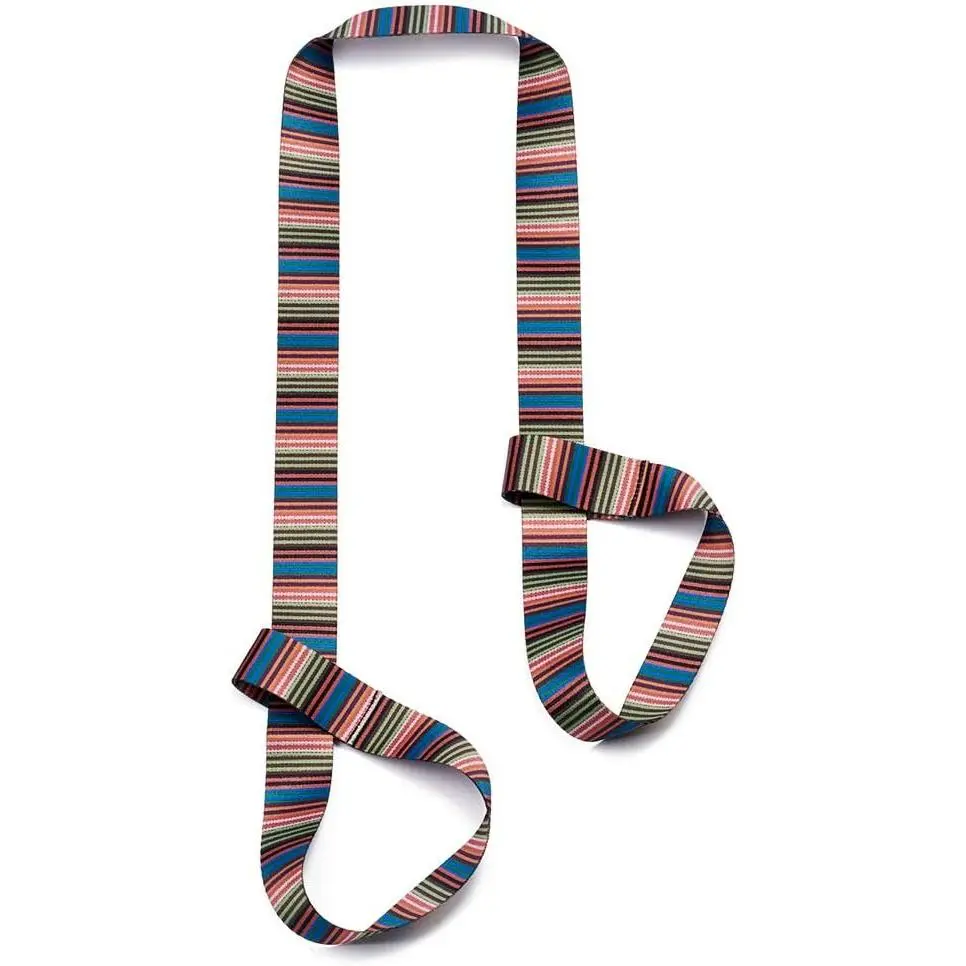 sportsYoga Mat Strap, Adjustable Durable Yoga Mat Carrier & Stretching Strap, Multiple Color Choices