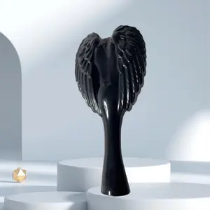 Angel Comb for Women, Abs Eco-Friendly Material, Wing Design Massage Comb, Scalp Care, Portable Hair Smoother, Suitable for All Hair Types, Versatile Use, Hair Combs