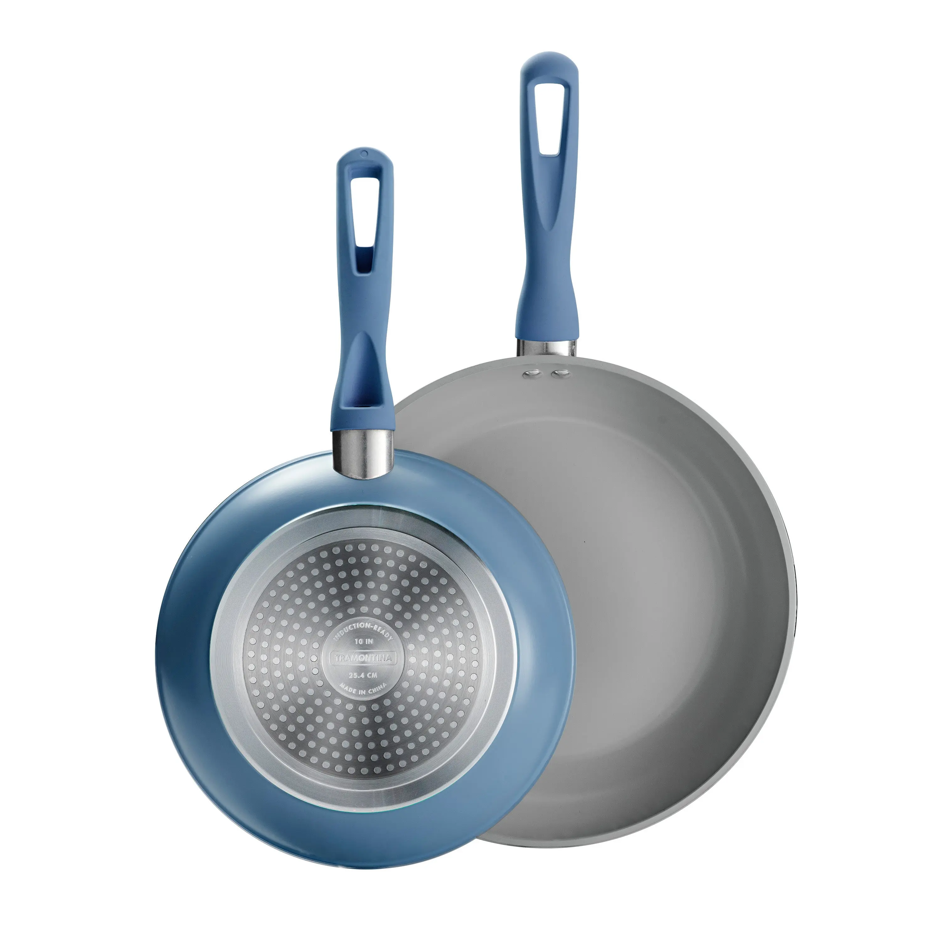 Solara 10 Inch and 12 Inch Aluminum Saute Pans