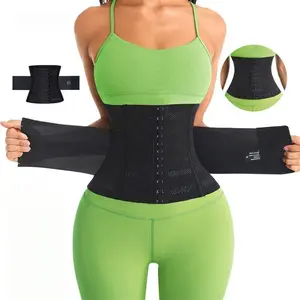 Waist Trainer Corset for Women,Belly Girdle Shaping Waist,Cincher Wrap Belt,Tummy Control Sport Workout,Body Shaper Black,Back Brace,Shapewear