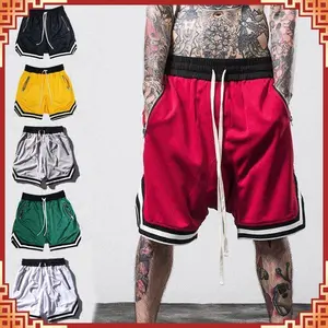 Men's plus Size-Drying Breathable and Loose Running Sports Casual Shorts Basketball Training Pants（gift）