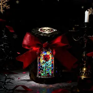Brightside Minimalis 【 Gift Packaging 】 50 pieces of light Gothic witch jewelry - unique Christmas gift clothing jewelry prepared for her, perfect Christmas and Thanksgiving gift Gothic box prepared for girlfriend