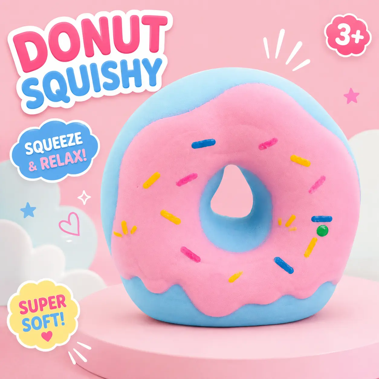 Jumbo Donut Squishy