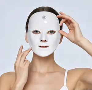 7 color LED Mask Therapy - provides her with aradiant skin care solution -the perfect all-in-oneChristmas gift for friends and romantic Valentine'sDay, suitable for women, girlfriends, moms, co-workers Glow Femme