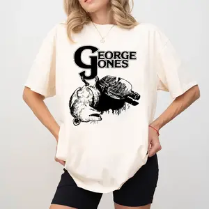 George Jones No Show T Shirt, Country Music Tee, Unisex Music Tee, Sweatshirt Hoodie