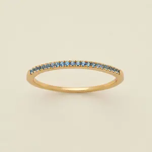 December Birthstone Stacking Ring