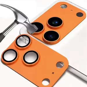 Metal Lens Protector for iPhone 17 Pro Max/17 Pro, Full Coverage Protective Camera Protection Film, Durable Metal Design, Easy Installation Accessories