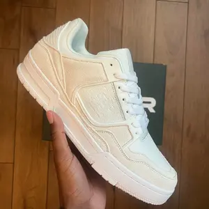 Ether Archives Luxe Edition Sneaker: Pristine White