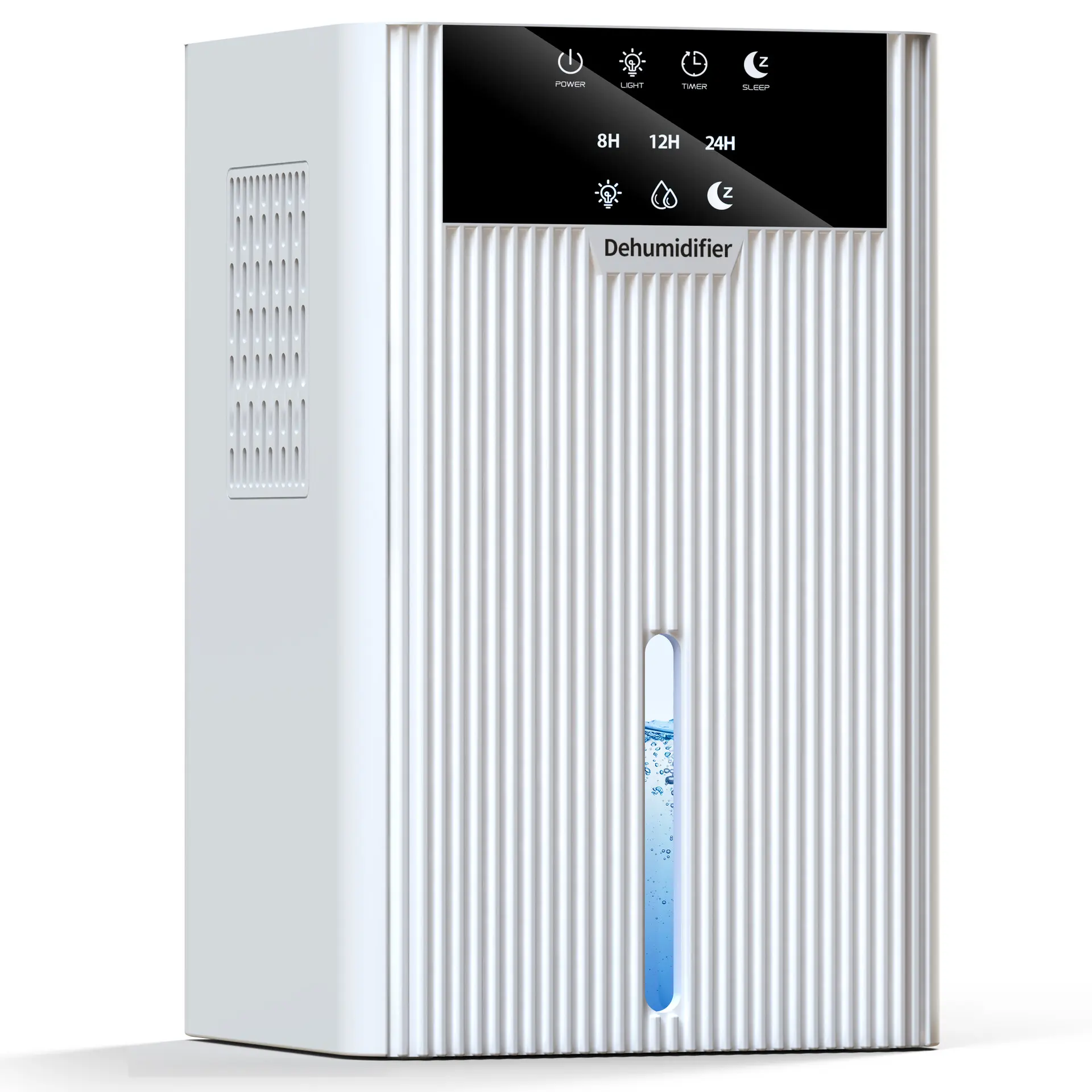 Gentle Low Noise Lightweight Mini Desktop Dehumidifier (170x140x270mm) - Compact Desktop Size, Stable Dehumidifying Performance, Portable Home Moisture Absorber for Bedroom, Damp Proof, Deodorizing, Air Purification