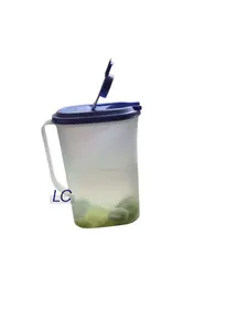 2 Quart Refrigerator Pitcher Slim Line Sheer with Blue Seal 2 Quart Refrigerator Pitcher Slim Line Sheer with Blue Seal