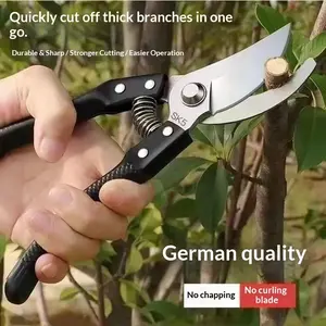 1pcTree Pruning Shears, Tree Trimmer, Branch Cutting Scissors, Gardening Floral Clippers, Effort-Saving Pruner, Blade, Handle, Suitable for Flower Branch Trimming, Tool