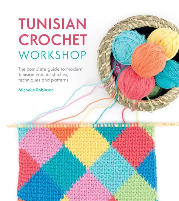Tunisian Crochet Workshop: The Complete Guide to Modern Tunisian Crochet Stitches, Techniques and Patterns by Michelle Robinson (Paperback)