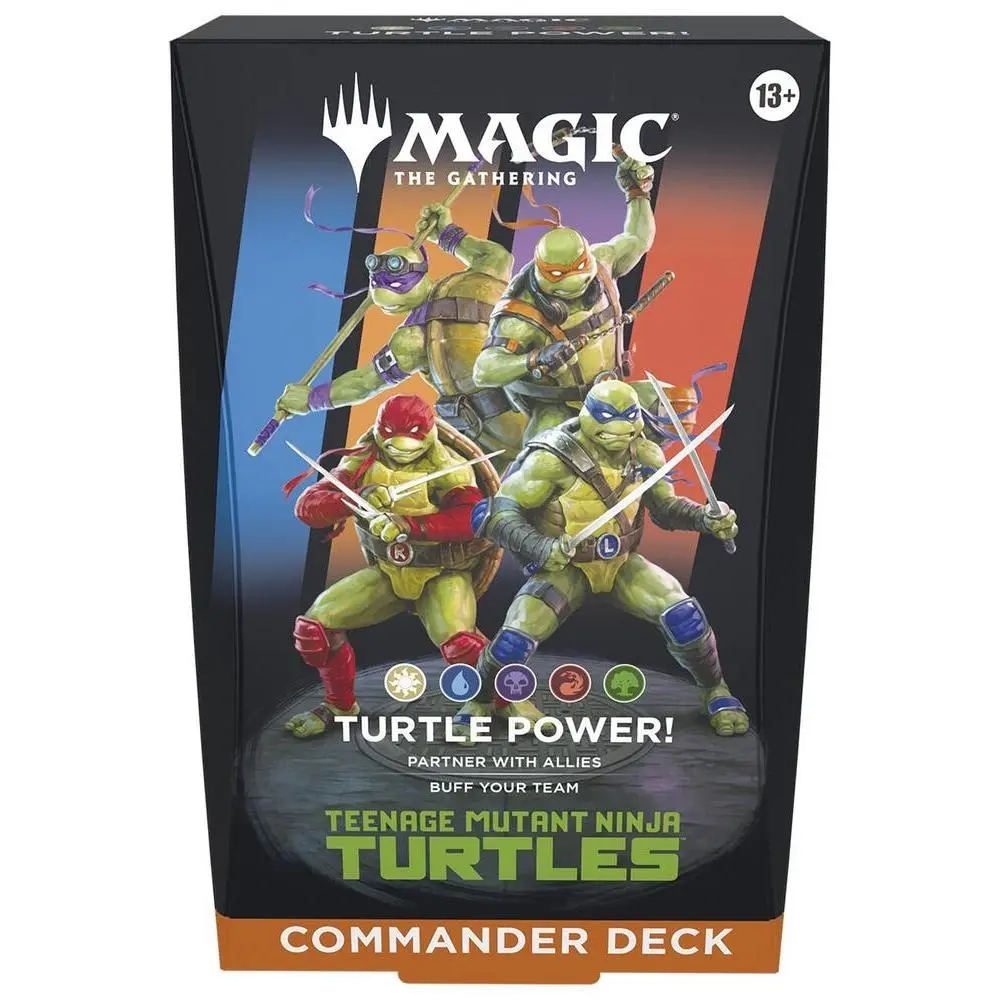 Teenage Mutant Ninja Turtles Commander Deck - Turtle Power!
