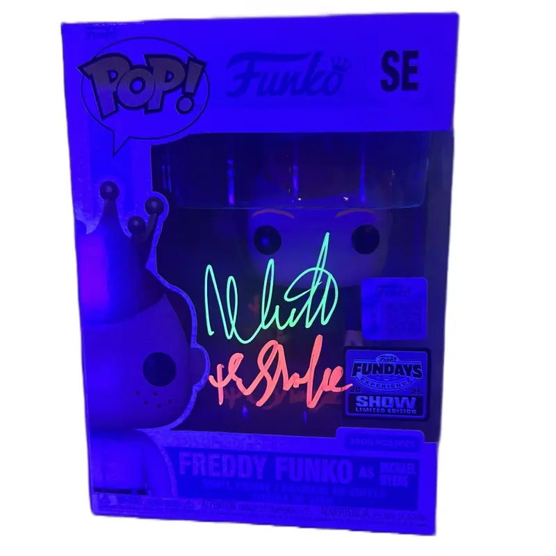 Funko Pop Vinyl Horror Figure - Freddy as Michael Myers, Nick Castle-Signed Collectible Figurine, TV/Movie Character, Vinyl Figure