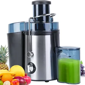 Juicer Machine 600W Centrifugal Extractor for Fruit Vegetable Easy Clean Stainless Steel Juice Maker