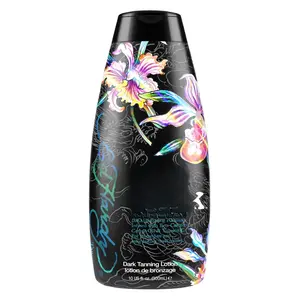 Ed Hardy Tanning Deluxe Dark Extreme Plateau Breaking Beta-Carotene Carrot Oil Vitamin C Dark Tanning Lotion with DHA Natural & Cosmetic Bronzers