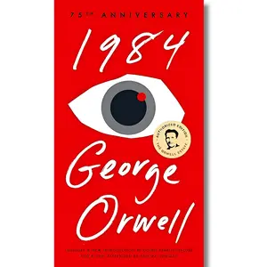 1984: 75th Anniversary Book by George Orwell lover paperback bundle book lover special edition