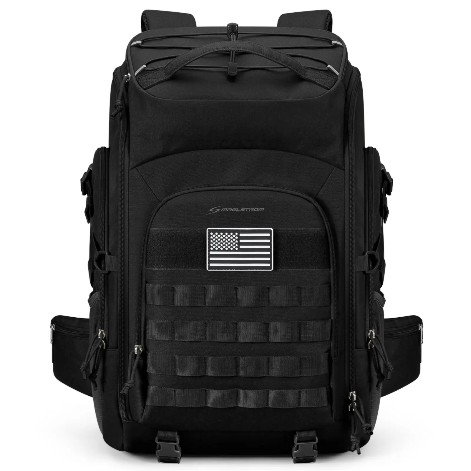 Maelstrom 40L Military Tactical Backpack for Hiking & Travel, Water-Resistant MOLLE Assault Pack Bug Out Bag for Men and Women, Travel Backpacks, Hiking Backpacks