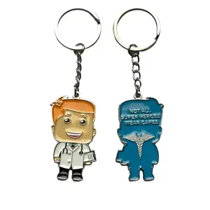 Funko Pop Mini Medical Doctor Keychain Big Head Nurse Hospital Aid Medicine Med Doc RT PhD Medical ER Physician
