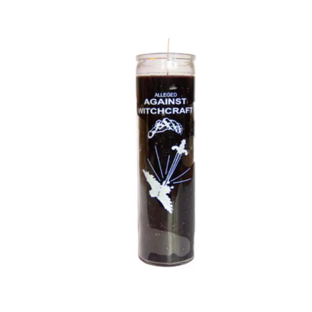 7-Day Witchcraft Protection Household Candle - Non-Toxic Paraffin Wax, Unscented, 24-Month Long-Lasting Use, Traditional Home Decoration, Witchy Things, Peace of Mind Home Supply, Ideal Gift