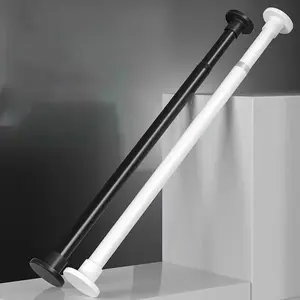 Adjustable Tension Curtain Rod, 19.6-31.49 Inch, Easy Install Without Drilling, Perfect for Windows & Doors, Durable Design, Adjustable Curtain Rods