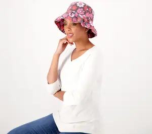 Juicy Couture Logo or Floral Printed Bucket Hat